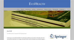 Desktop Screenshot of ecohealth.net