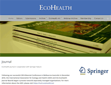 Tablet Screenshot of ecohealth.net